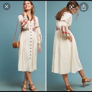 Anthropologie Maeve Gracie Dress